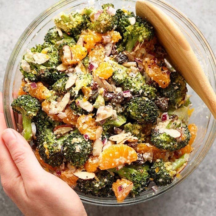 Healthy Orange Sesame Broccoli Salad: Nakano Vinegar Secrets